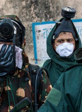 新德里6日發(fā)生煤氣泄漏事故，約200名學(xué)生現(xiàn)中毒癥狀