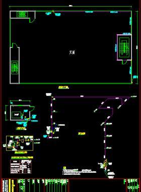 某有限公司3噸燃?xì)忮仩t供氣施工圖（說明、材料表、平面、系統(tǒng)圖）CAD文件
